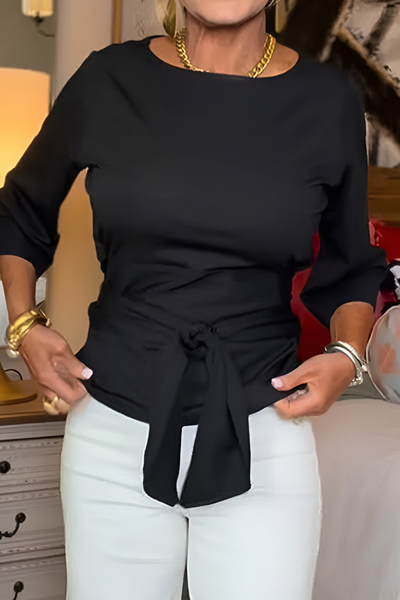 Daria™ | Stylish Tie-Waist Top