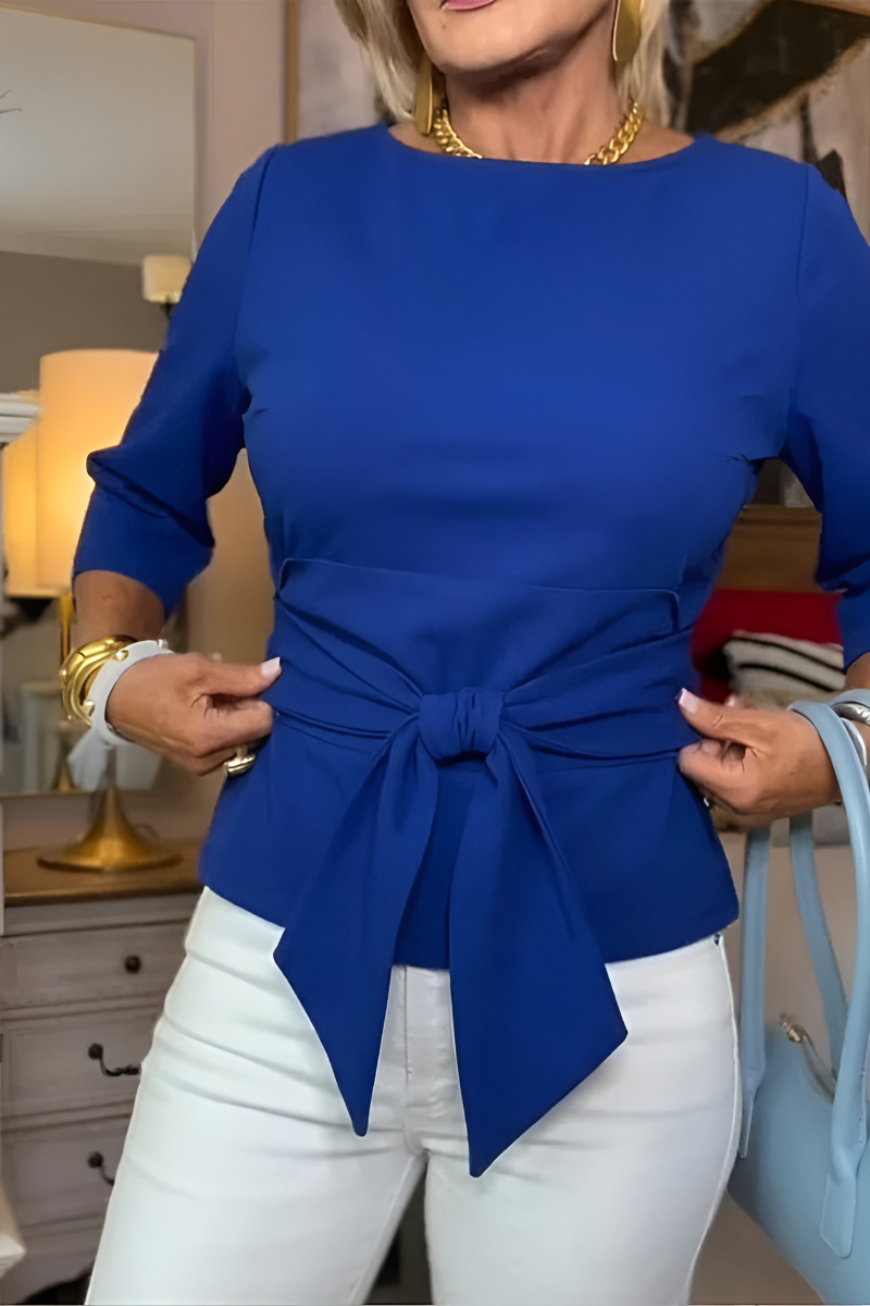 Daria™ | Stylish Tie-Waist Top