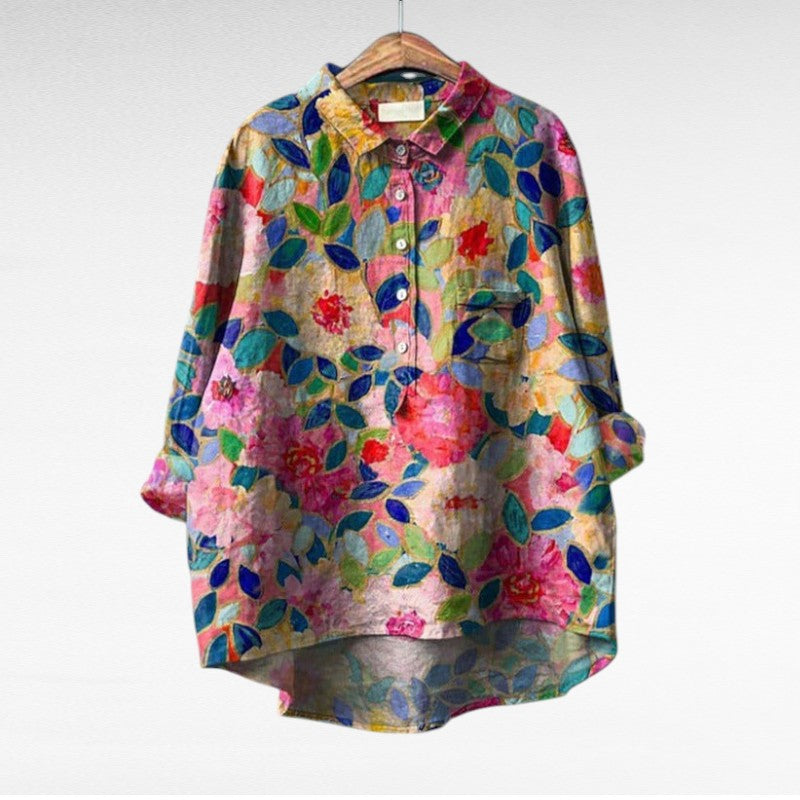 Mireva™ — Elegant Vintage Blouse