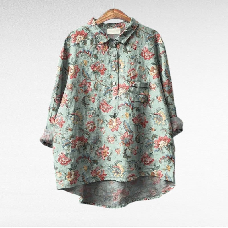 Mireva™ — Elegant Vintage Blouse