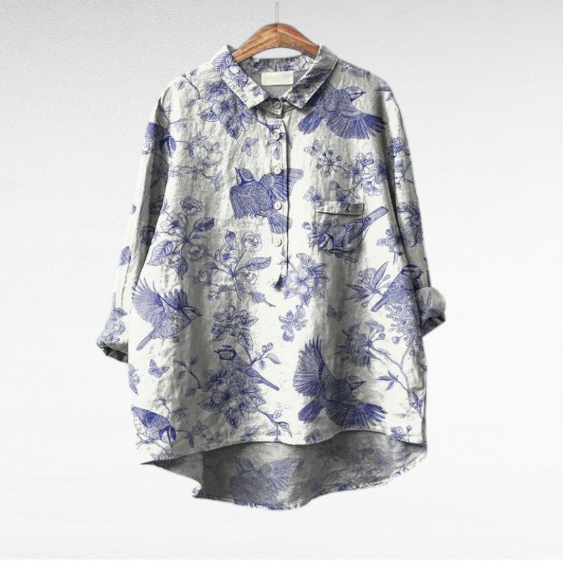Mireva™ — Elegant Vintage Blouse