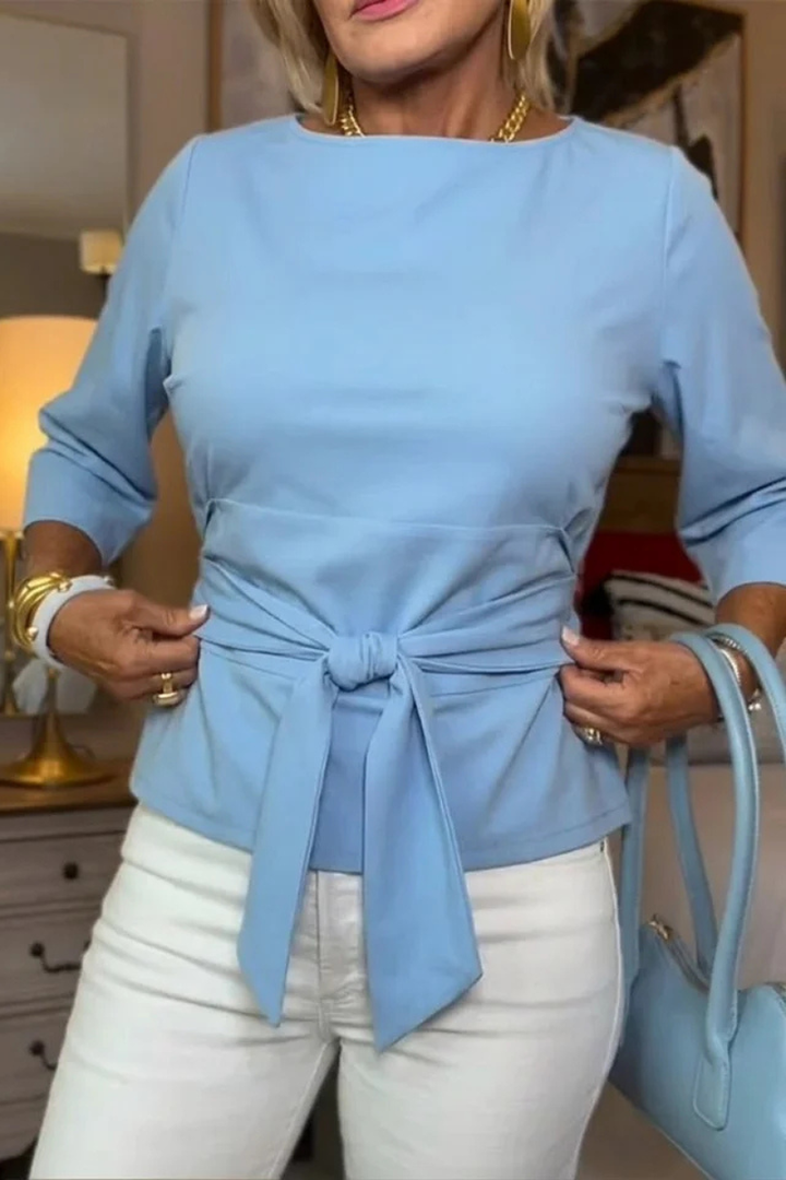 Daria™ | Stylish Tie-Waist Top