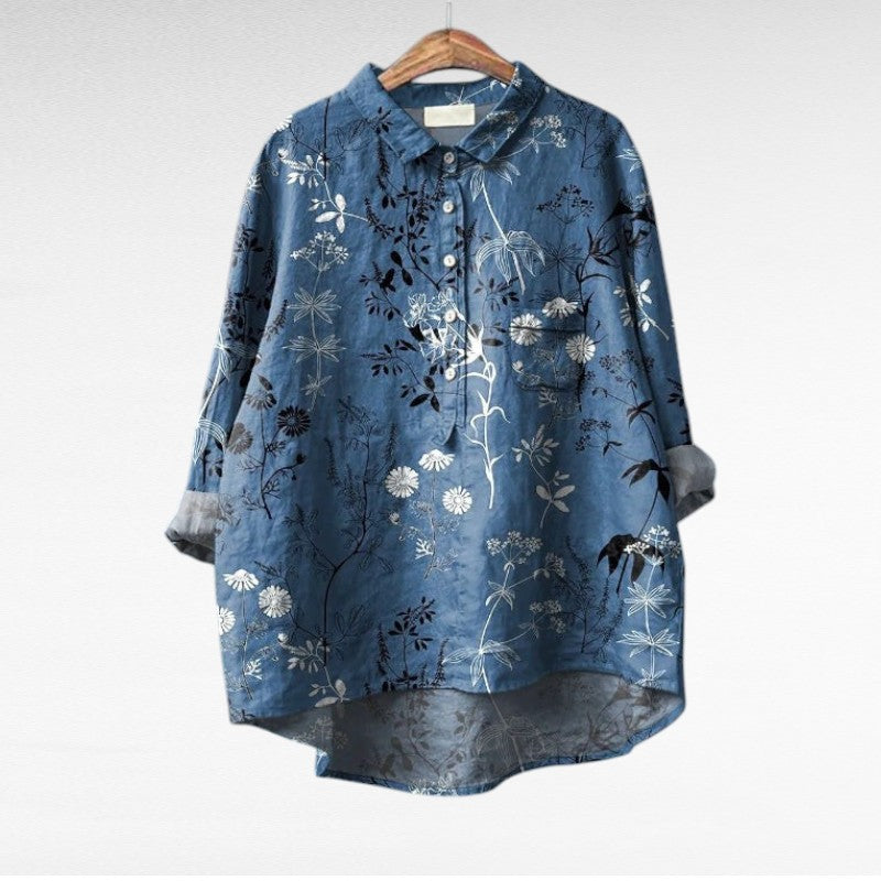 Mireva™ — Elegant Vintage Blouse
