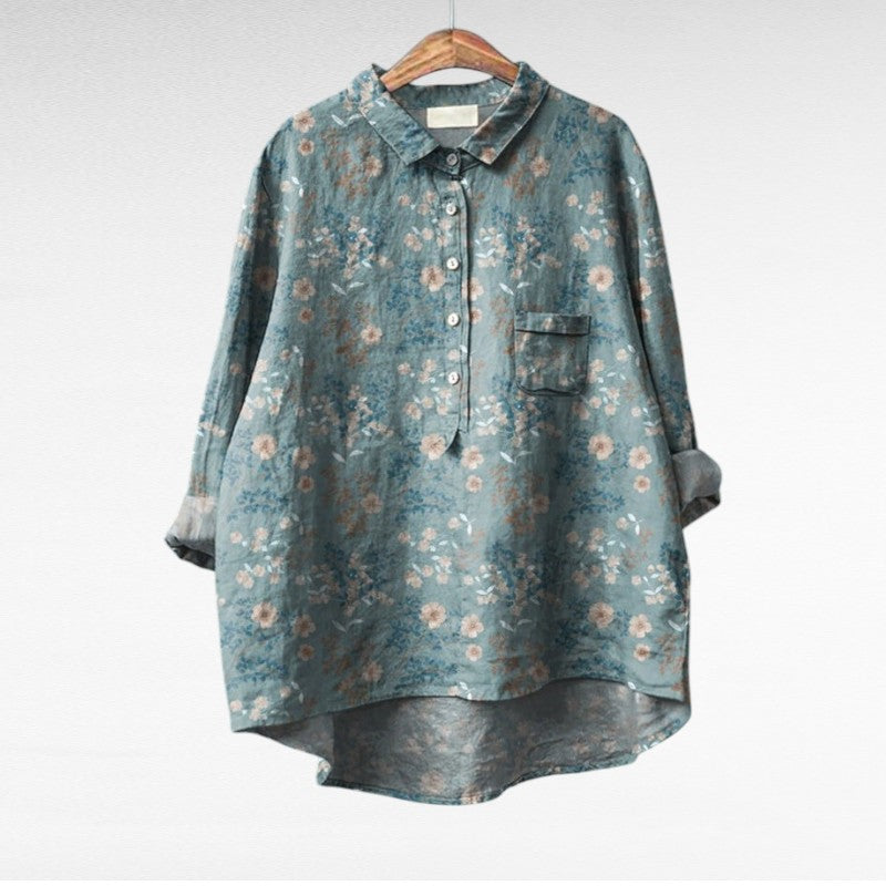 Mireva™ — Elegant Vintage Blouse