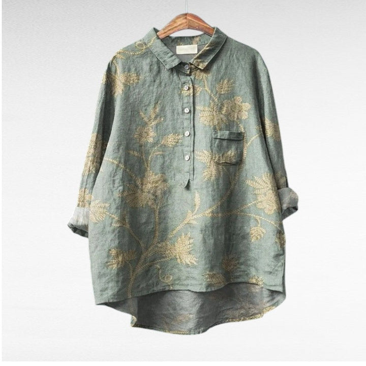 Mireva™ — Elegant Vintage Blouse