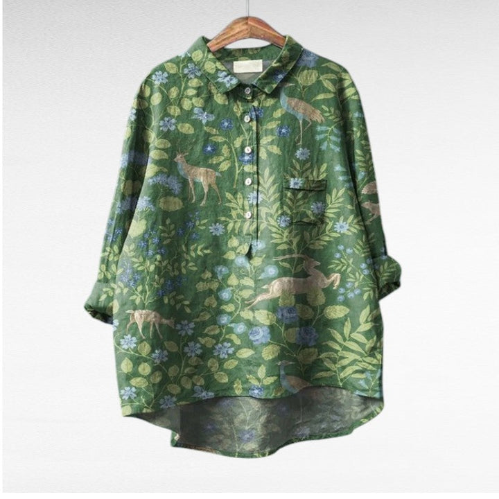 Mireva™ — Elegant Vintage Blouse