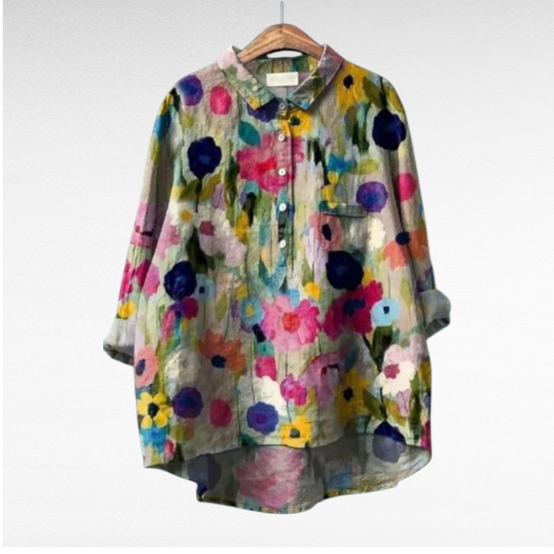 Mireva™ — Elegant Vintage Blouse