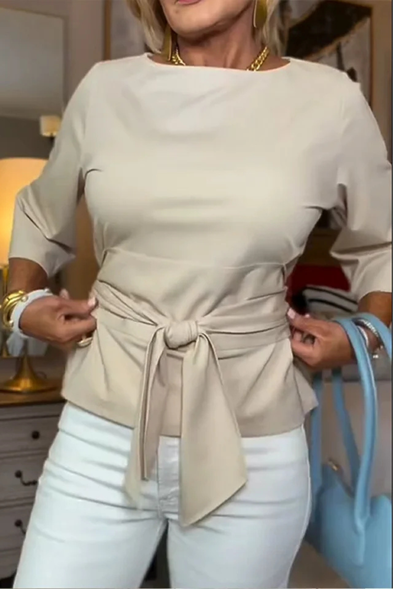 Daria™ | Stylish Tie-Waist Top