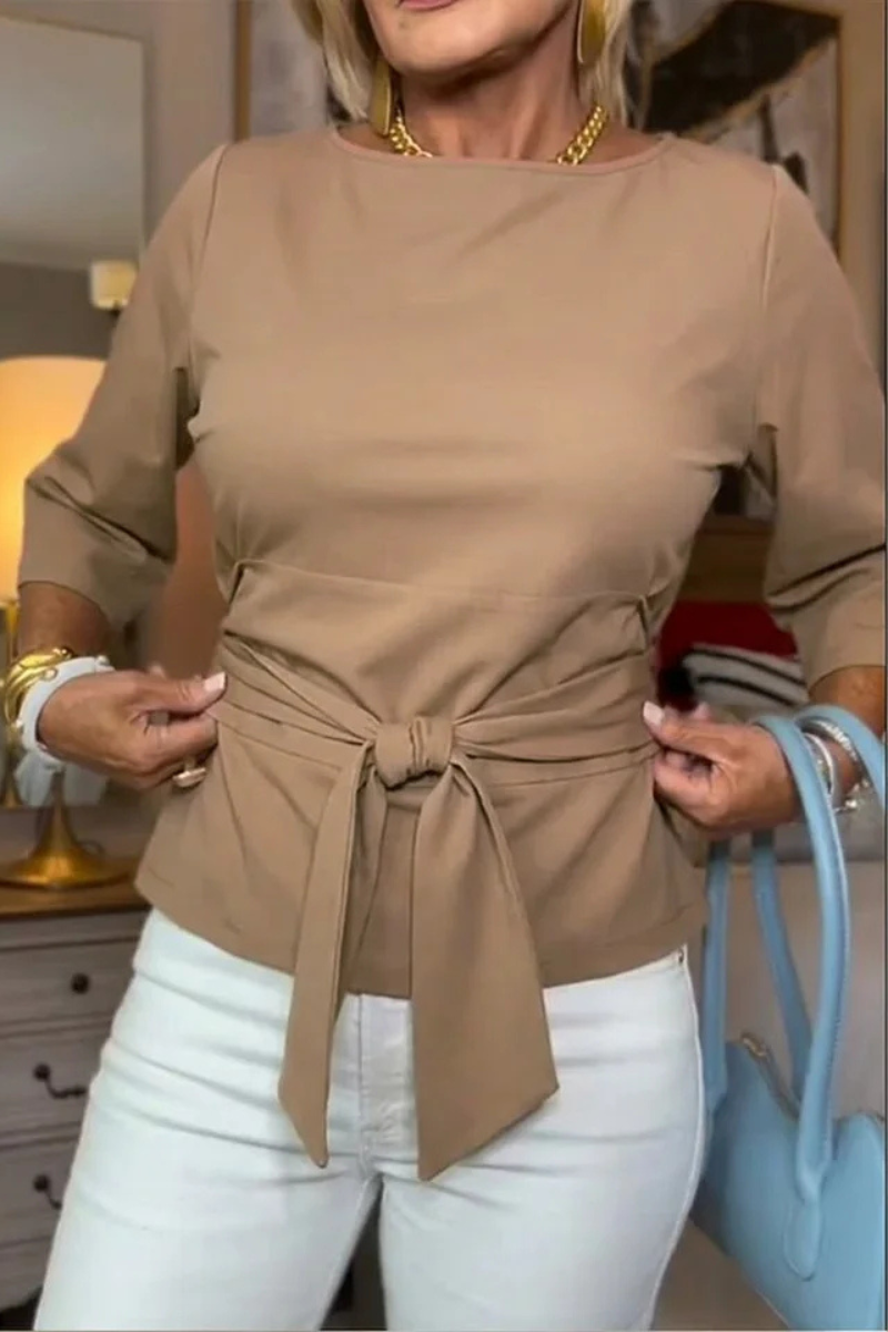 Daria™ | Stylish Tie-Waist Top