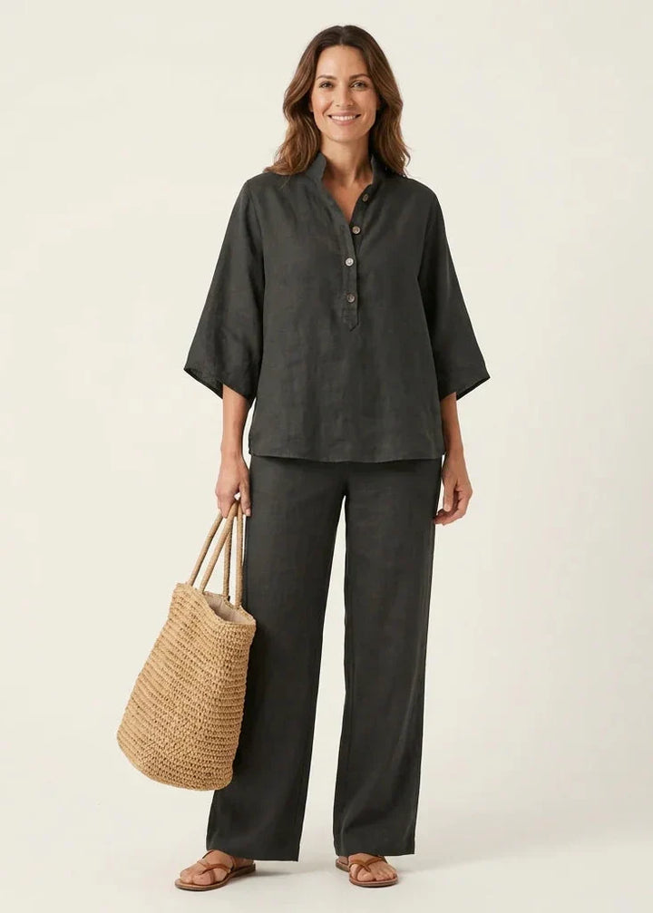 Linora™ | Chic Flowing Cotton Set