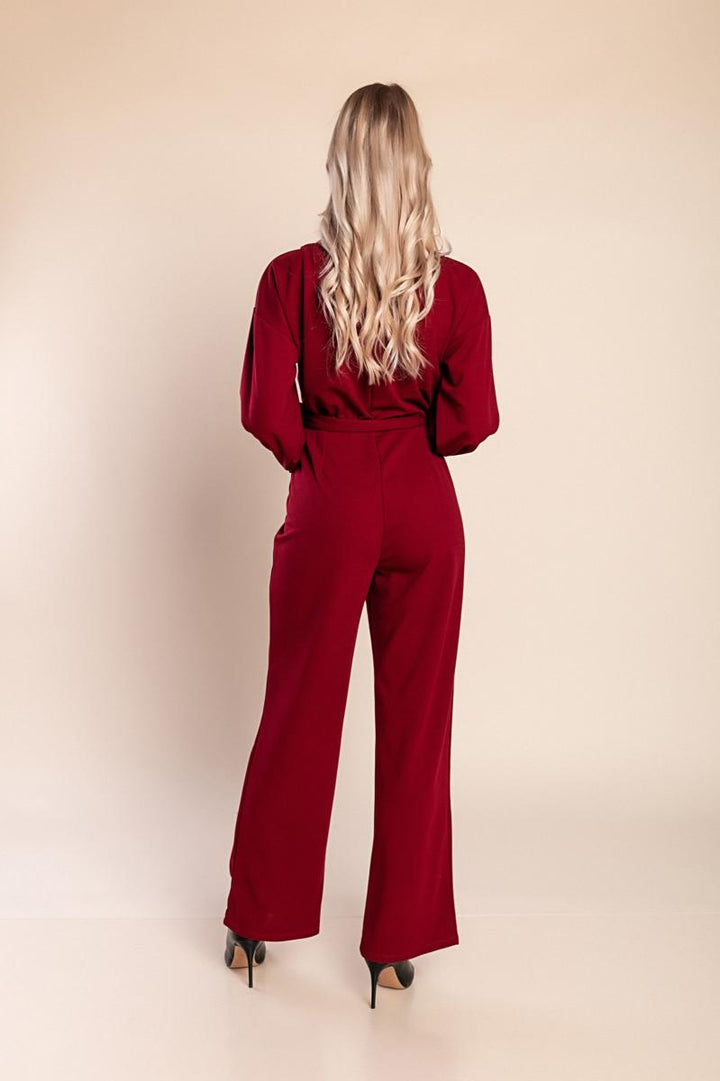 Elegante tuta a maniche lunghe