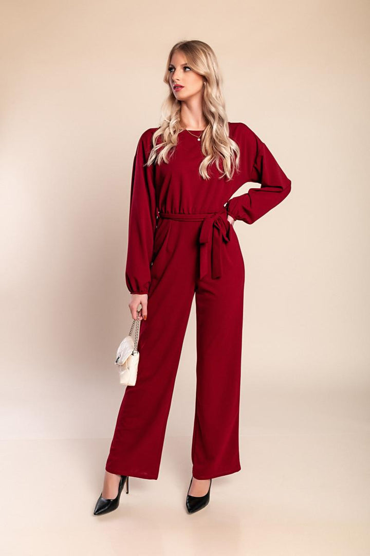 Elegante tuta a maniche lunghe